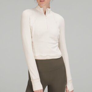 It's Rulu Run Cropped Half Zip